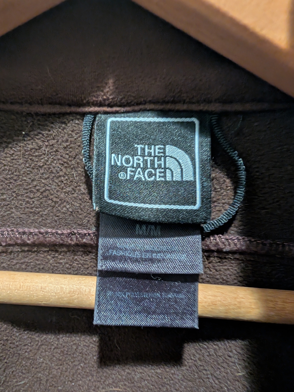 The North Face Womens Brown Jacket with White Logo - Picture 4 of 5